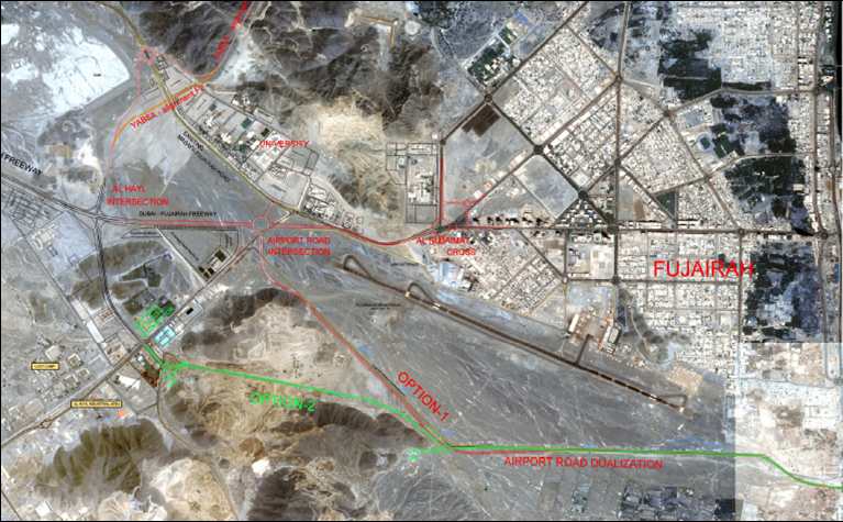 Roads and Infrastructure Deevelopment, Al Hayl & Airport Road, Fujairah Projects – UAE